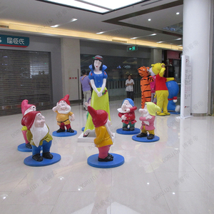 商场玻璃钢装饰雕塑 儿童卡通雕塑定制